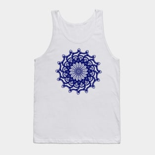 Denim Mandala Tank Top